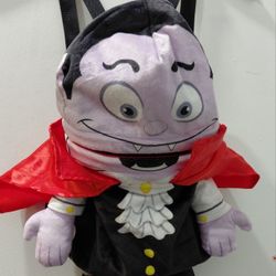 Dracula  Trick Or Tread Halloween Candy Bag  