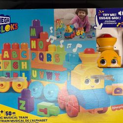 Fisher Price Musical Train Mega Blocks