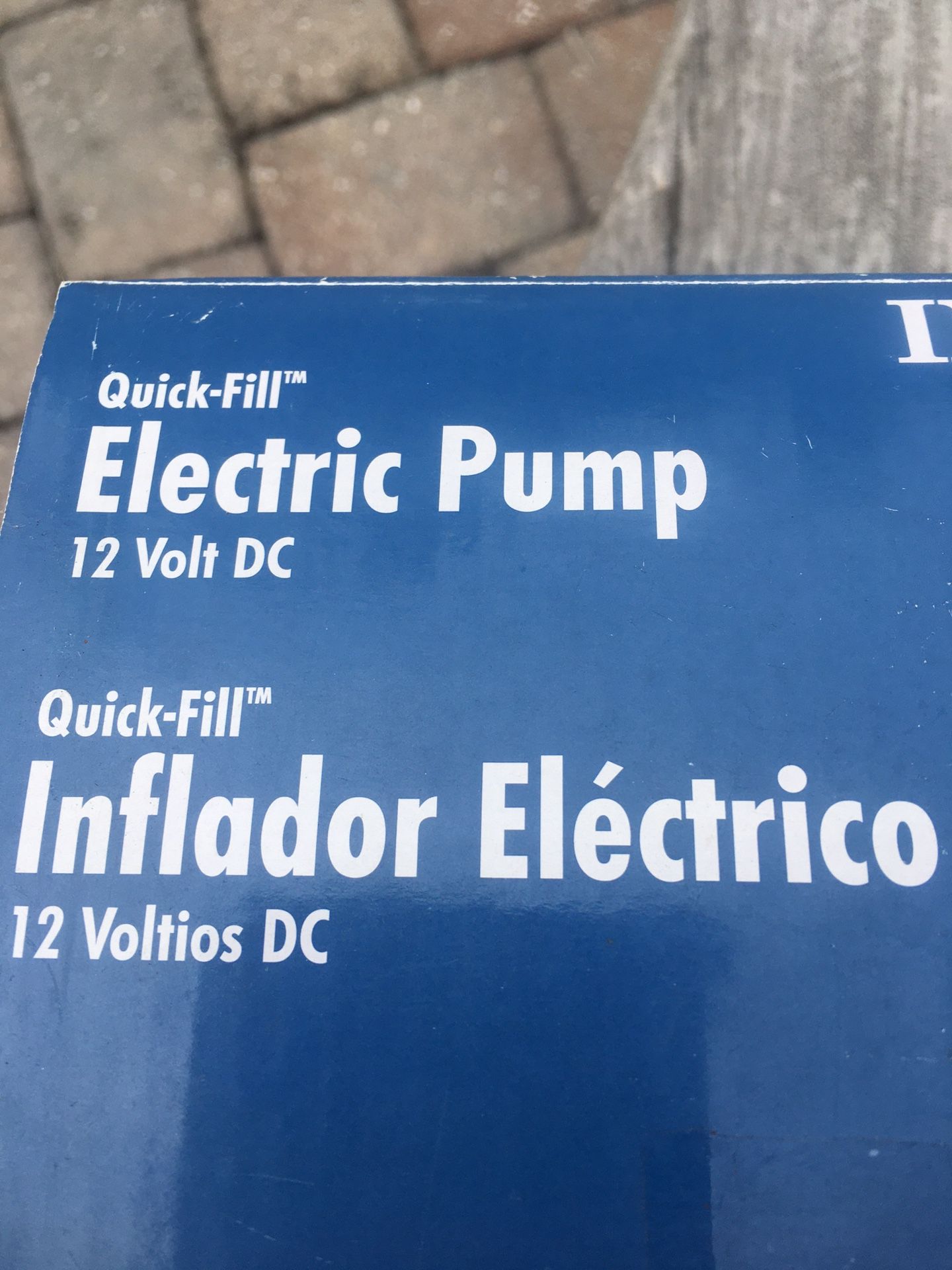 INTEX QUICK FILL 12 VOLT PUMP