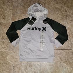 Hurley toddler hooded sweater new