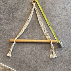 Macramé Towel Holder