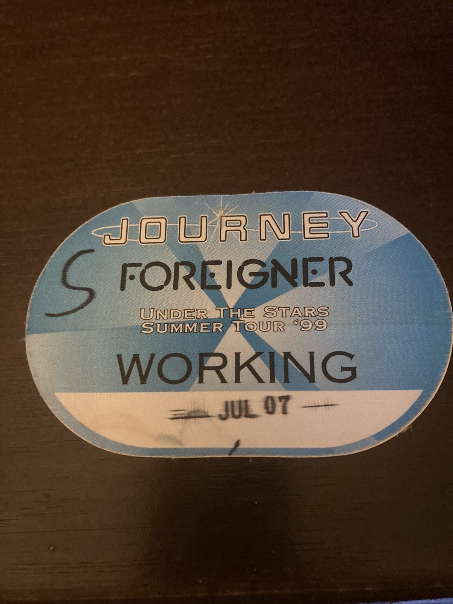 Journey, Foreigner, Backstage Pass