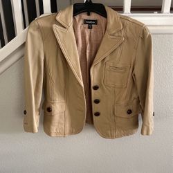 Like New Bebe Soft Leather Jacket