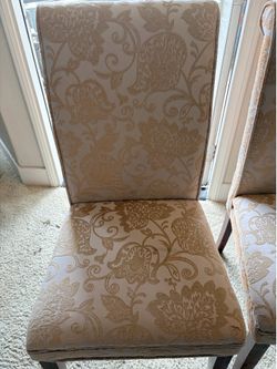 Pier 1 Imports Upholstered Chairs- set of 2