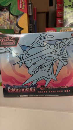 Pokémon Center Chaos Rising ETBs