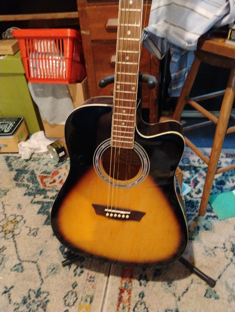 Washburn Acoustic/Electric Guitar