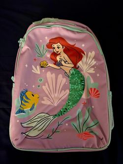 Ariel Little Mermaid Kids Backpack 