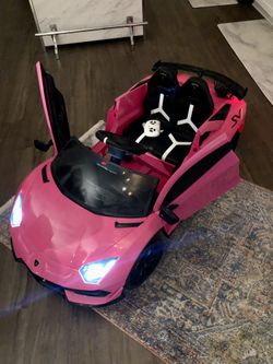 Lamborghini aventafor SV Kids Riding Car