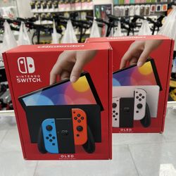 Nintendo Switch OLED Brand New! Finance For $50 Down Payment!!