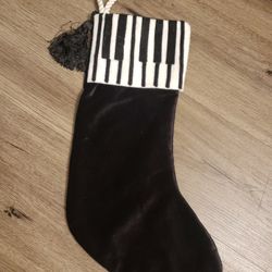 Piano Themed Stocking 