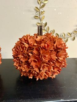 Sparkly Fall Pumpkin 7” $10/each
