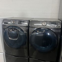 Samsung Washer & Electric Dryer