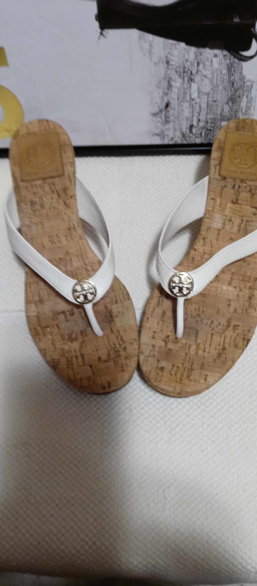 PENDING Tory Burch wedges Size 7.5m