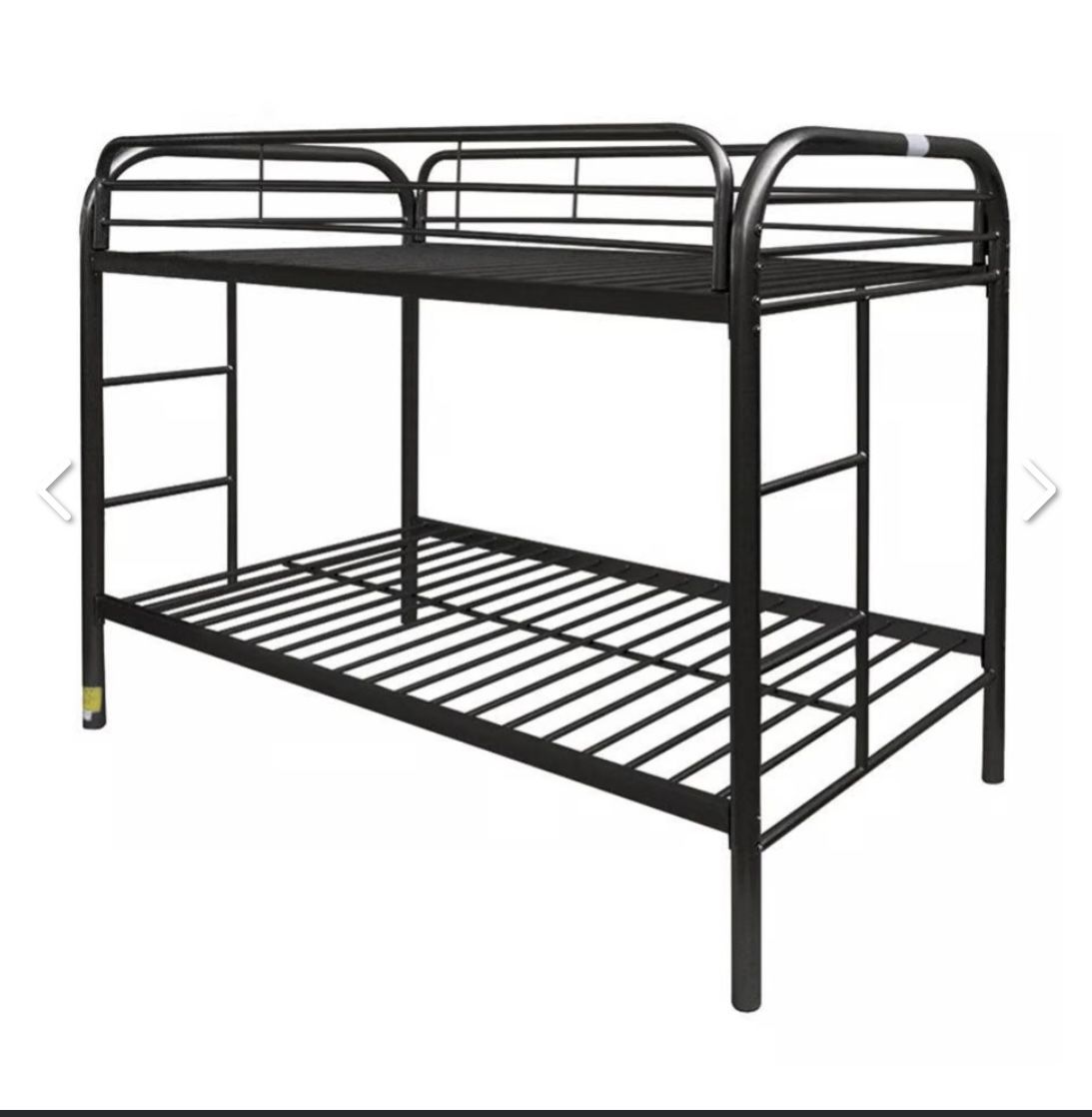 Acme Furniture Thomas Black Twin Over Twin Bunk Bed