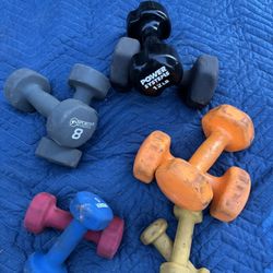 Dumbbells 74 Lbs 
