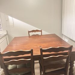 Dining Table Chairs Included