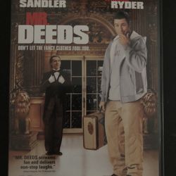 Mr Deeds DVD Adam Sandler 