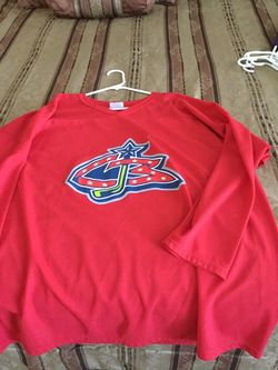 Columbus blue jackets practice jersey