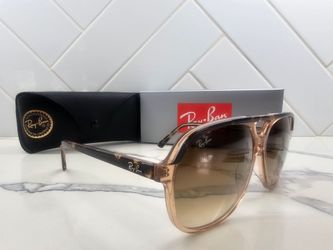 NEW Ray-Ban BILL RB2198 60mm Pilot Sunglasses Havana Brown Gradient Lens Unisex