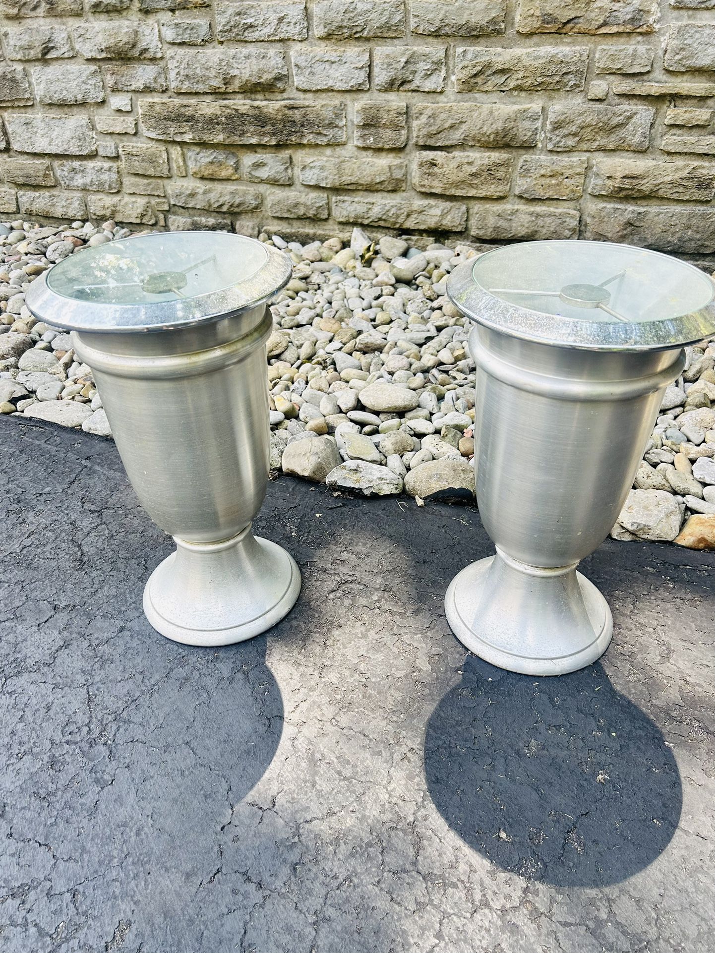 MCM Ash Tray Side Tables