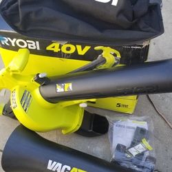 RYOBI

40V Vac Attack Cordless Battery Leaf Vacuum/Mulcher (Tool Only

