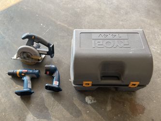 Ryobi 14.4v Cordless Power tool Set