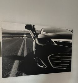 Car picture frame