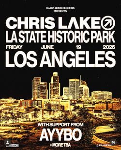 chris lake 6/19 friday!