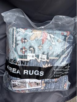 TOPRUUG Washable Oriental Area Rug,