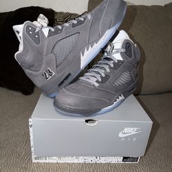 Jordan 5 wolf 🐺 grey size 13 $300