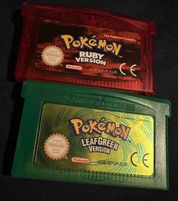 Pokemon leaf green  ( reproduction)
