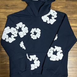 Navy Blue Denim Tears Hoodie