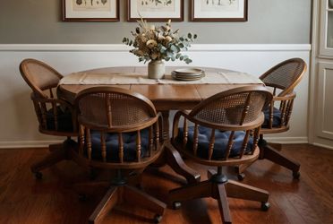 Vintage Oak Dining Set