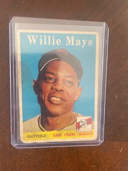 1958 Topps Willie Mays