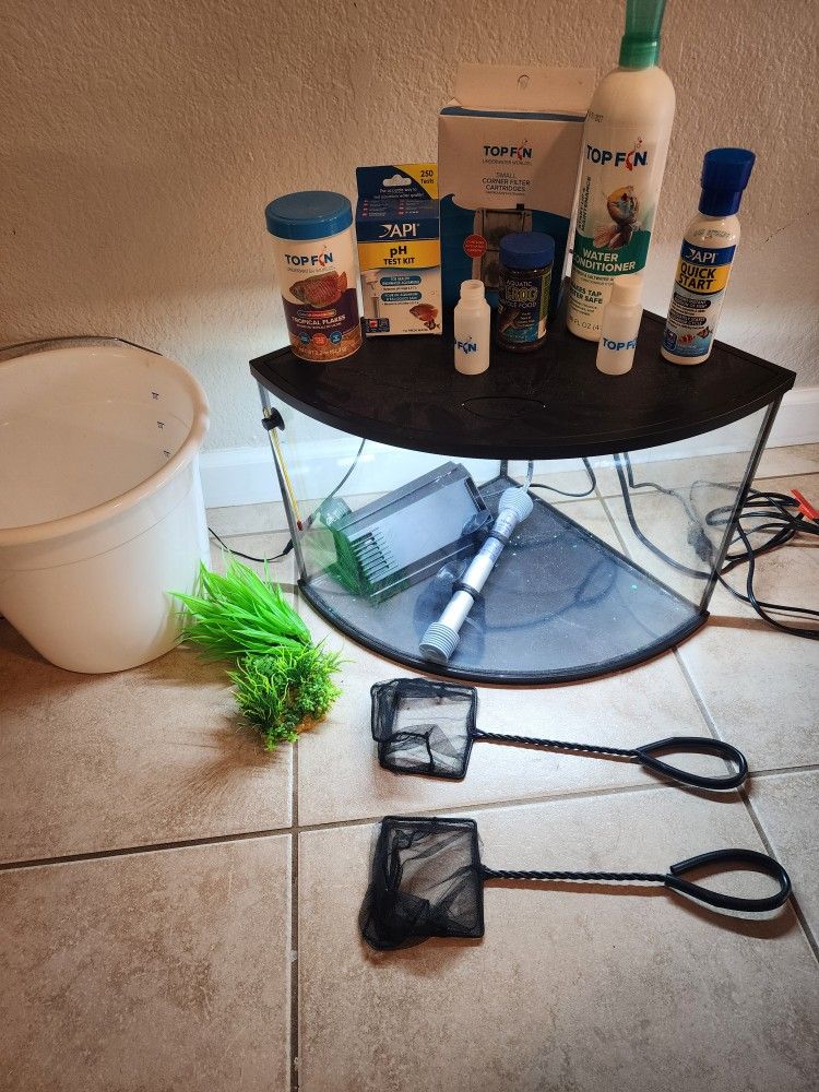 Fish Tank And Accessories
