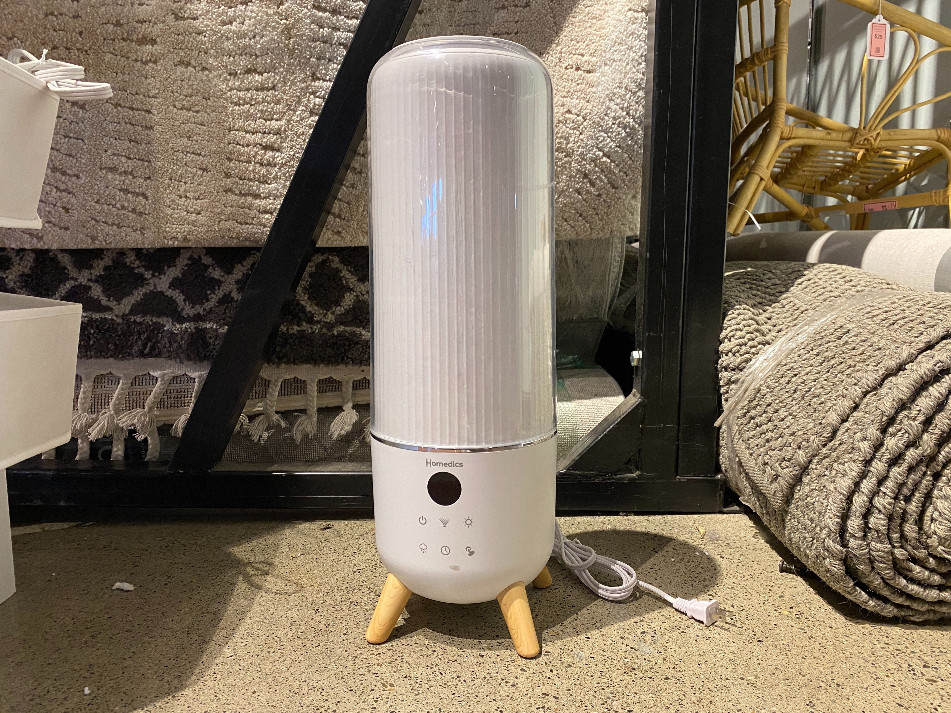 HOMEDICS Cool Mist Ultrasonic Humidifier Model #UHE-CMTF90