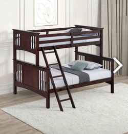 TWIN OVER FULL BUNKBED ( FREE DELIVERY)