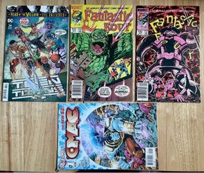 DC and Marvel Comic Book Lot of 4