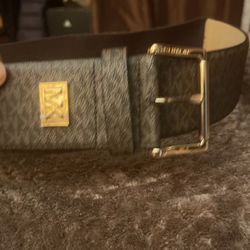 Belt Michael Kors Brown L /xl Brand New $40