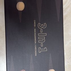 Chess game board 3 in 1 