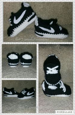 crochet shoes