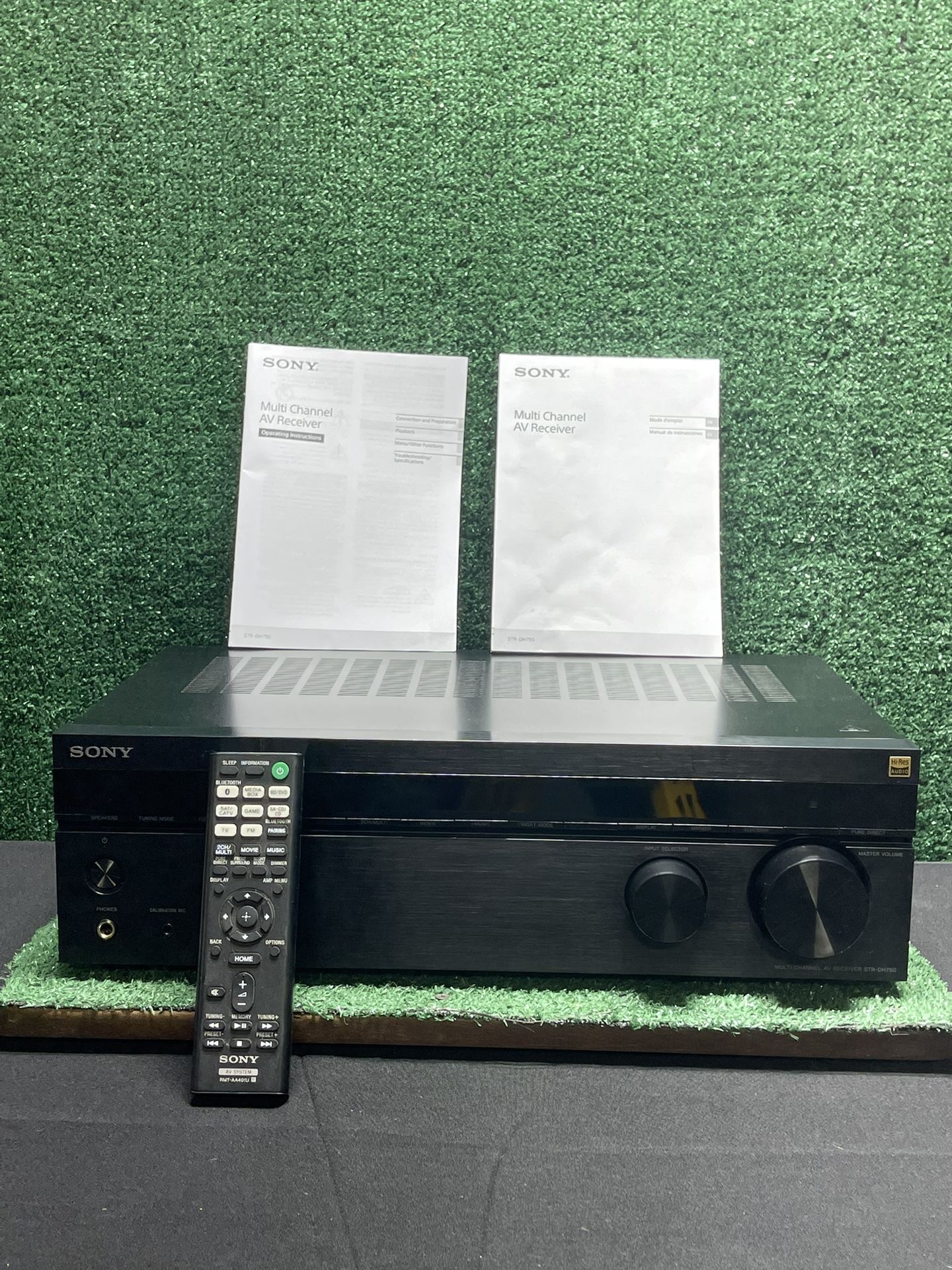 Sony 7.2-Channel 4K HDRAV Receiver With 4x HDMI Bluetooth STRDH790 W/ Remote.