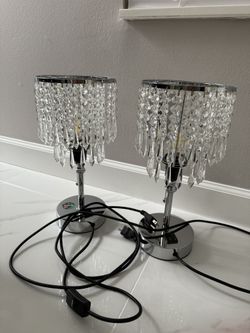 Crystal Night Stand Lamps 