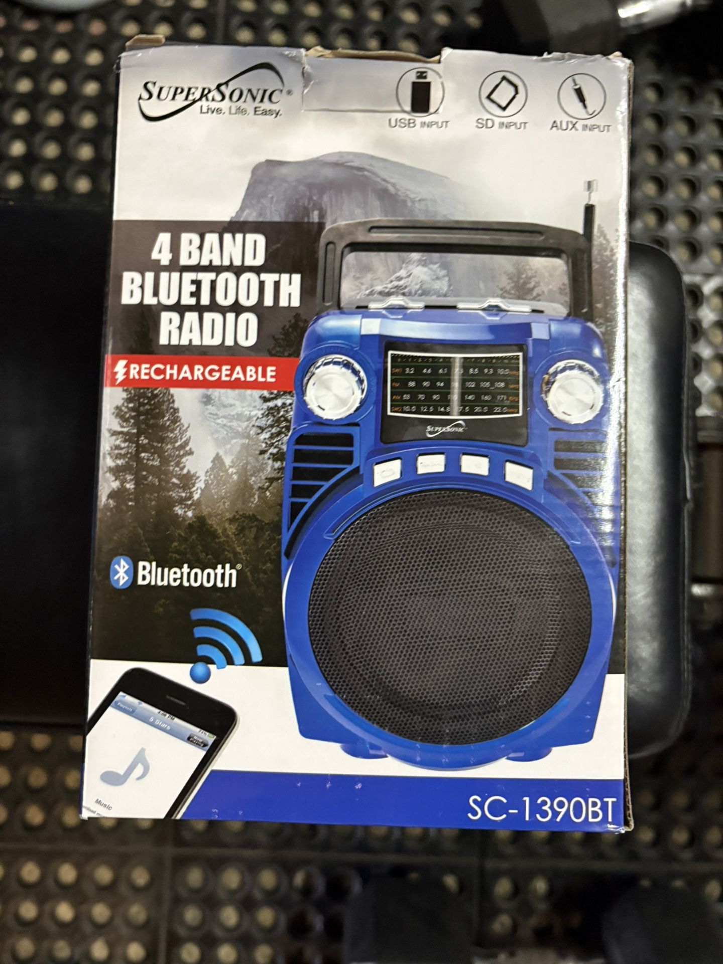 Supersonic Bluetooth And Radio 