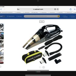 ANKO [Upgraded] Car Vacuum Cleaner, ANKO High Power DC12-Volt Wet&Dry Handheld Auto Vacuum Cleaner with 16.4FT(5M) Power Cord, 2 Filters, 3 different