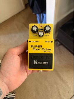 Boss SD-1W Waza Craft No Trades