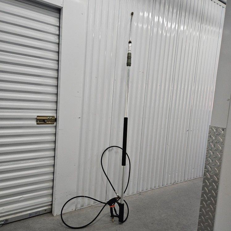 PRESSURE WASHING WAND EXTENDABLE