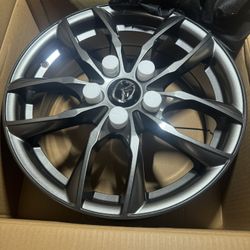 NEW ** Genuine Mazda M011 Alloy Wheels Gloss Gunmetal 