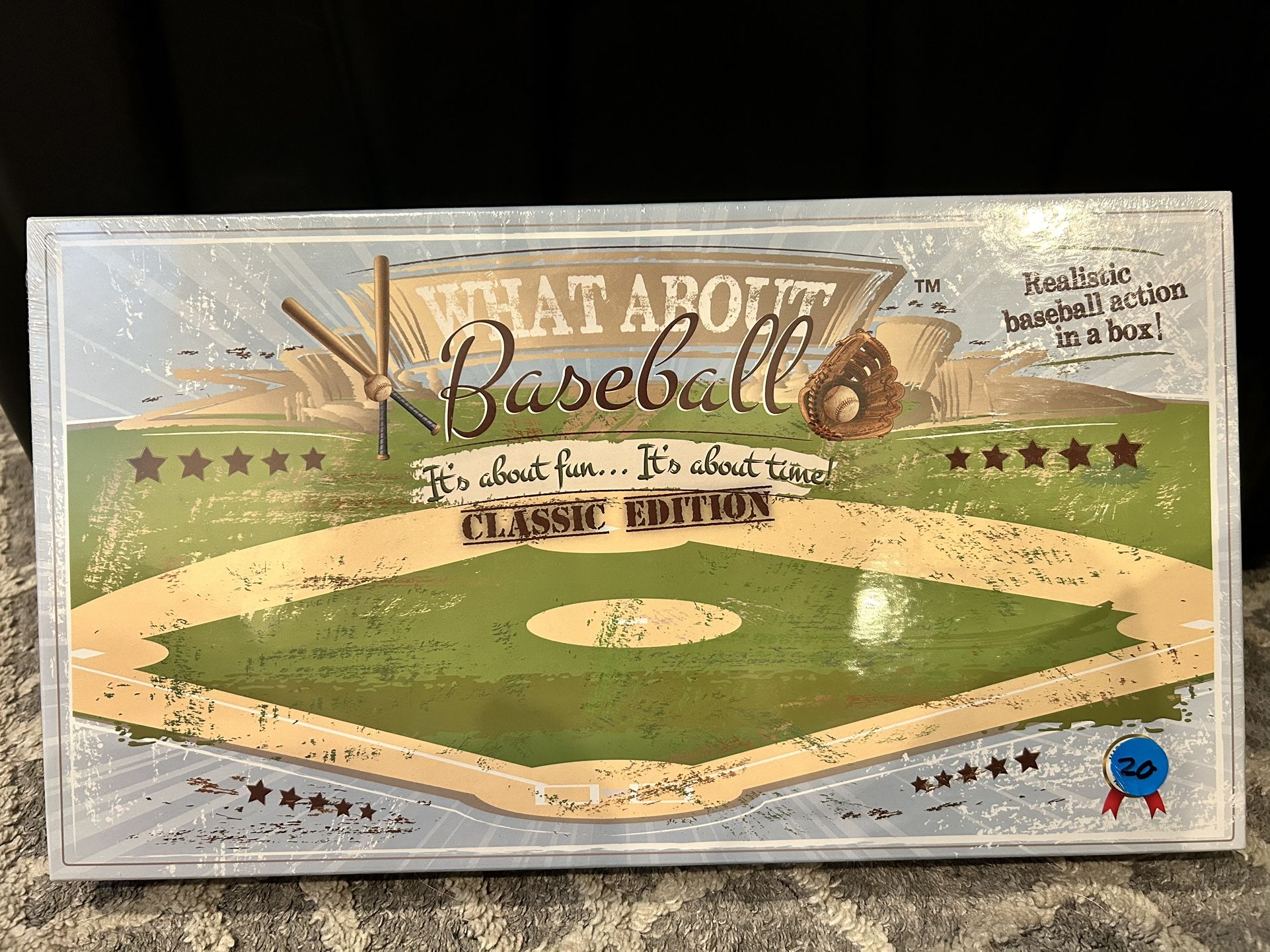 What About Baseball Classic Edition Board Game