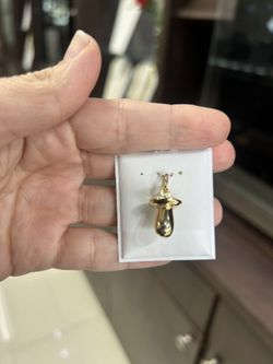 Pendant Charm Yellow Gold 18k. Chupete
